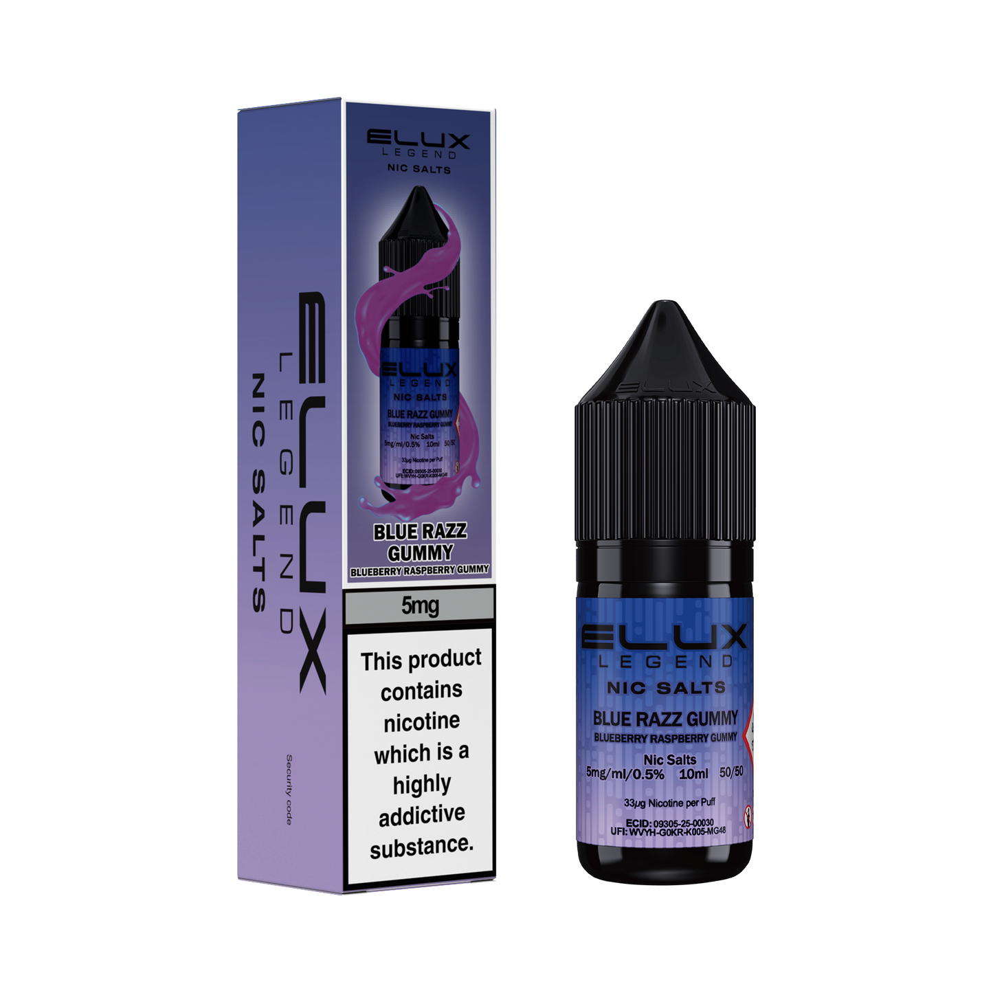 ELUX - LEGEND - SALTS (5MG) *COMING SOON*