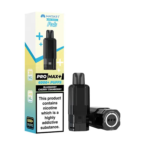 Hayati Pro Max Plus 6000 Prefilled Pods 20mg