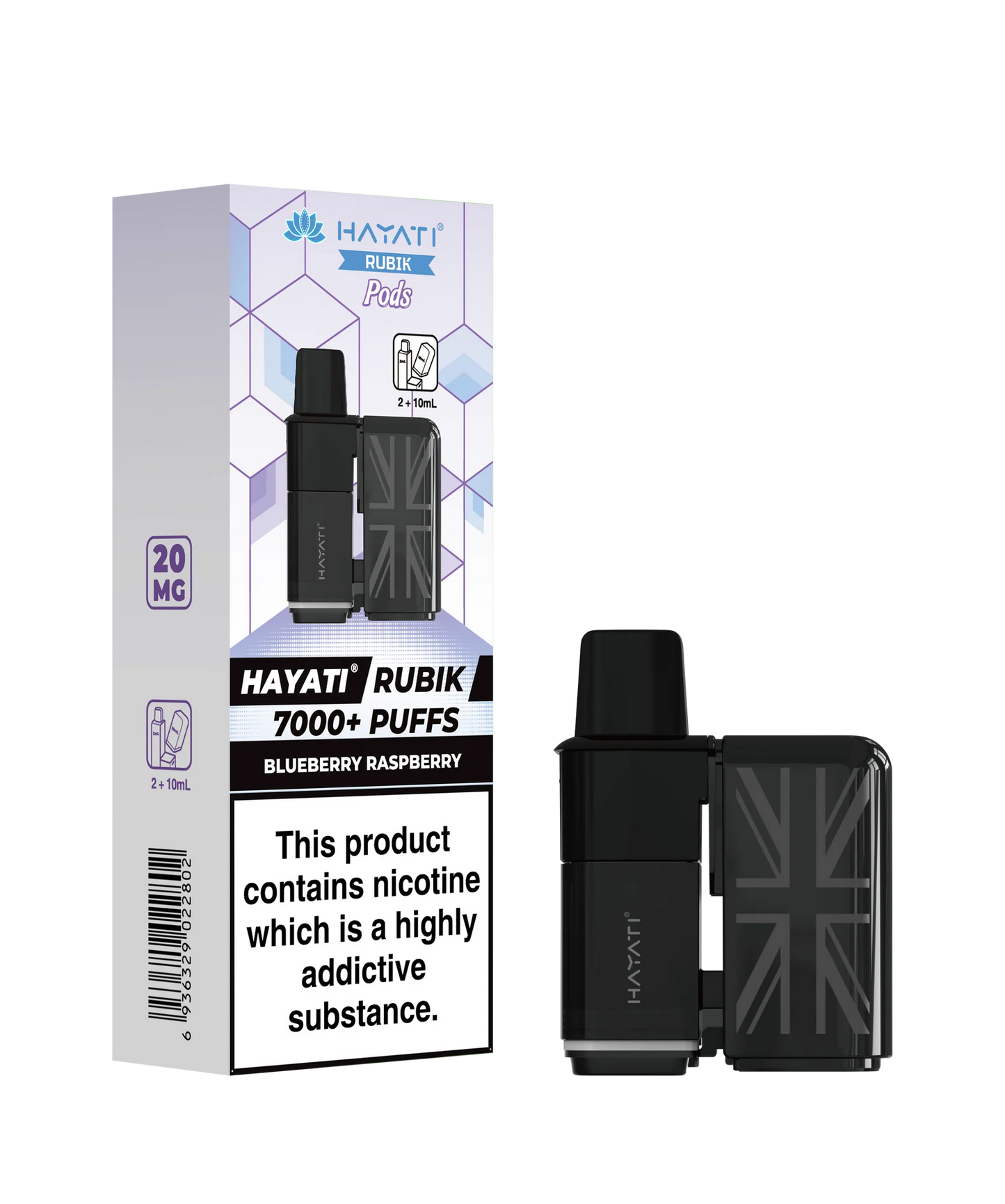 Hayati Rubik 7000+ Prefilled Pods 20mg