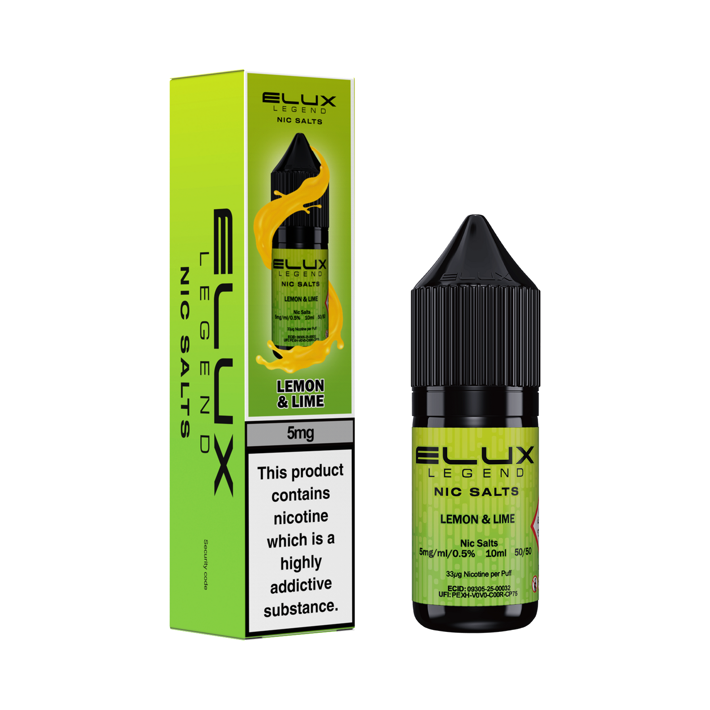 ELUX - LEGEND - SALTS (5MG) *COMING SOON*