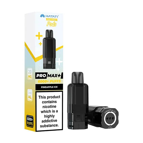 Hayati Pro Max Plus 6000 Prefilled Pods 20mg