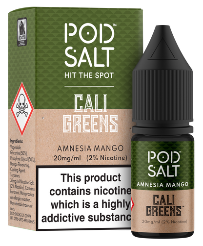 Pod Salt Fusions Nic Salts