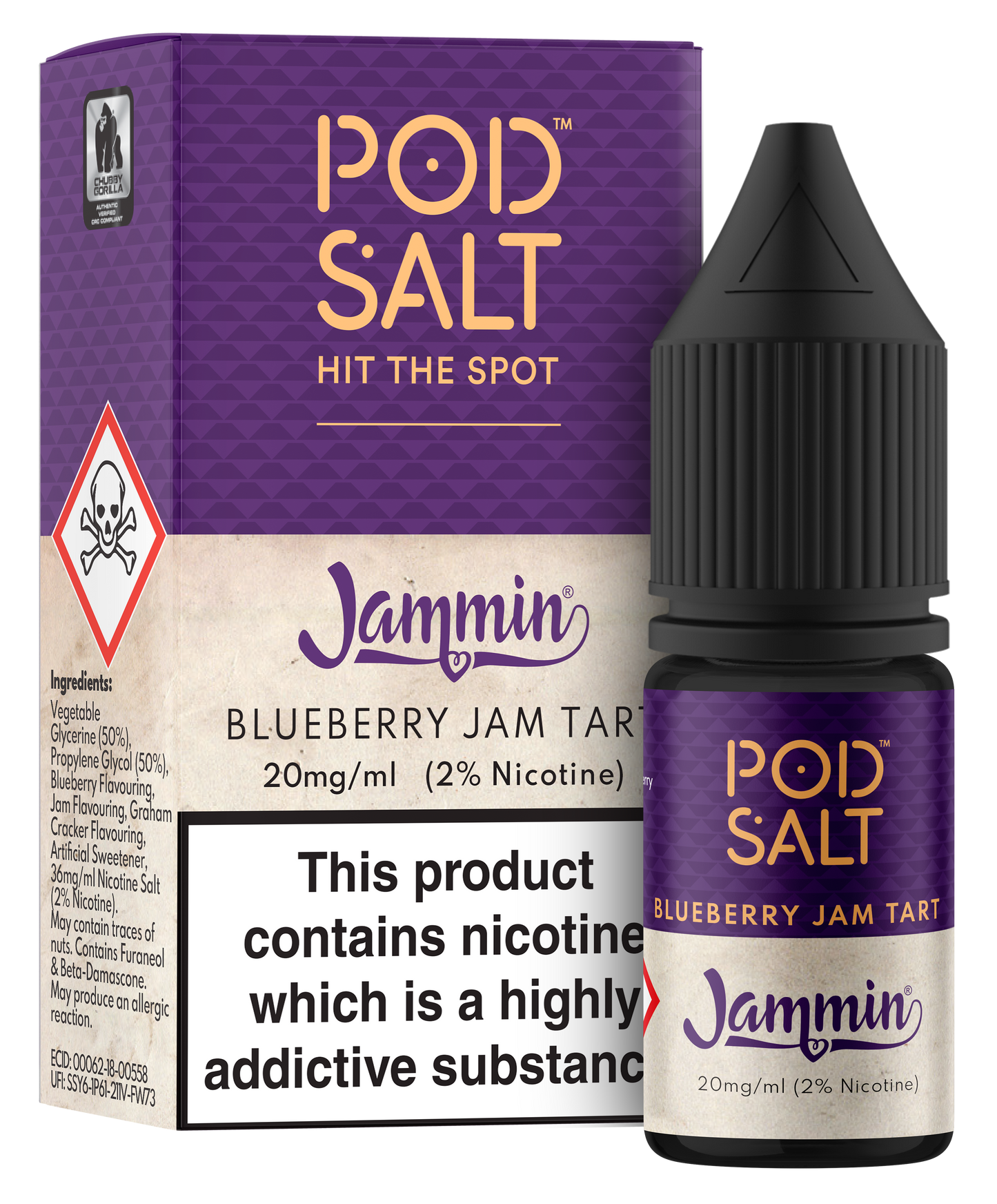 Pod Salt Fusions Nic Salts