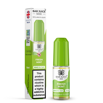 BAR JUICE - 5000 - SALTS (BOX OF 10)