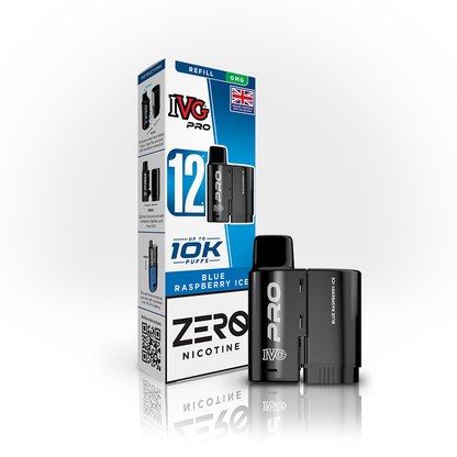 IVG - PRO 12ML ZERO NICOTINE - REFILL PODS