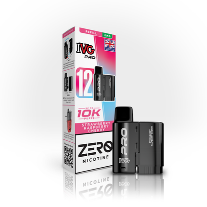 IVG - PRO 12ML ZERO NICOTINE - REFILL PODS