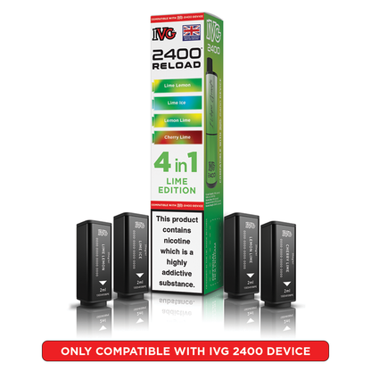 IVG - 2400 4 IN 1 - REFILL PODS (PACCK OF 5)