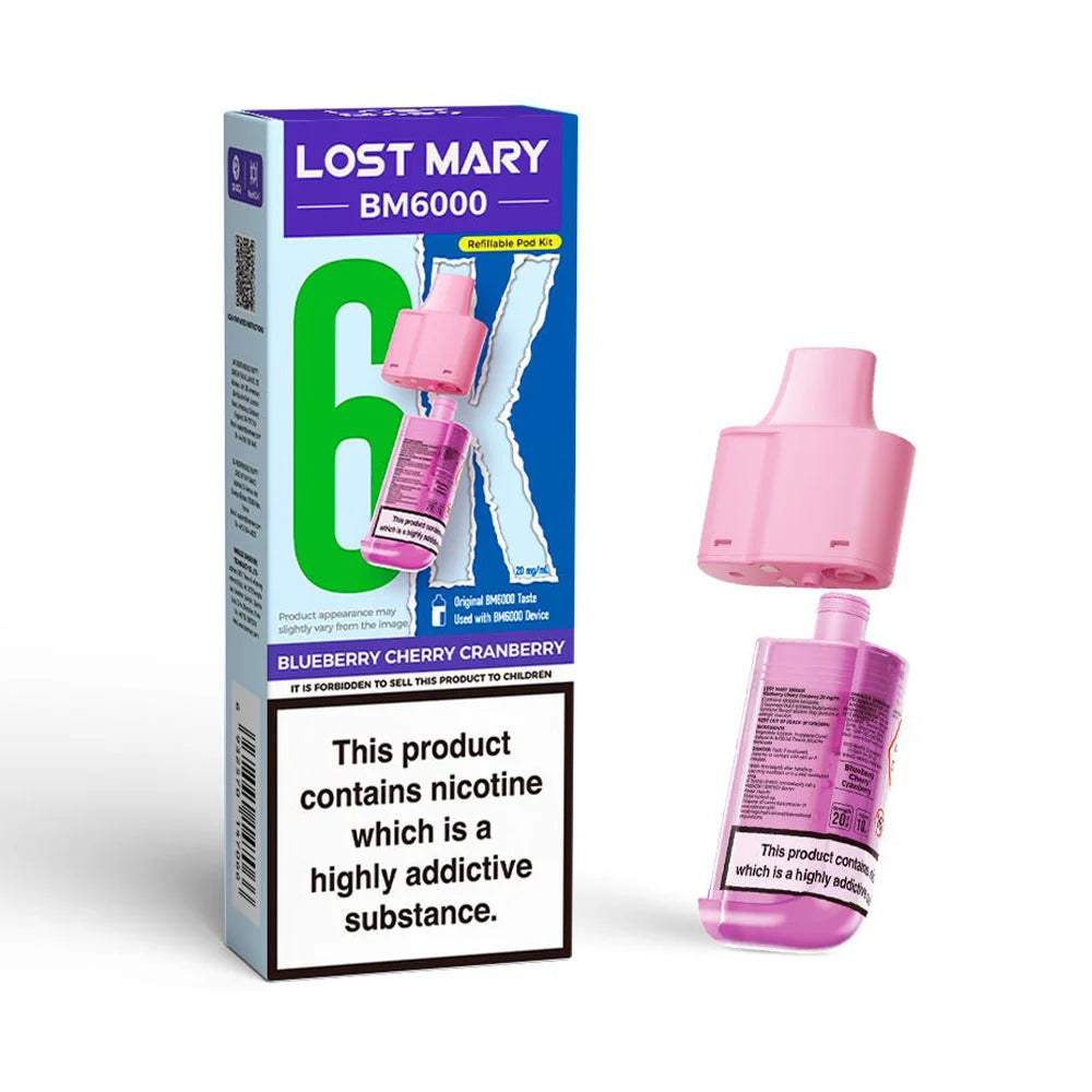 LOST MARY - BM6000 - REFILL PODS