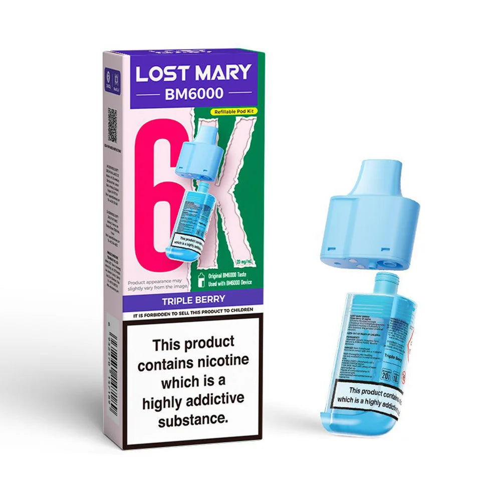 LOST MARY - BM6000 - REFILL PODS