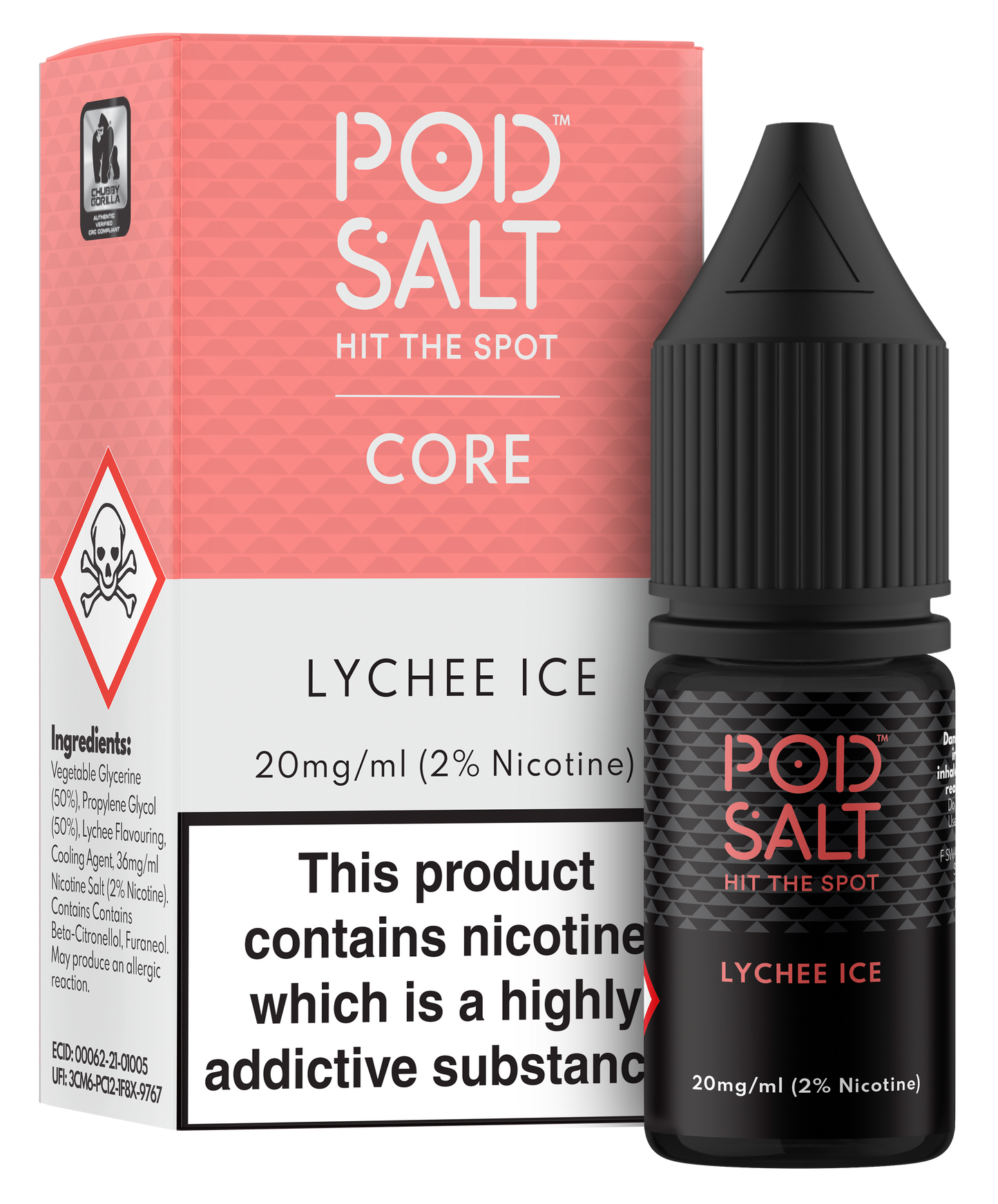 Pod Salt Core Nic Salts