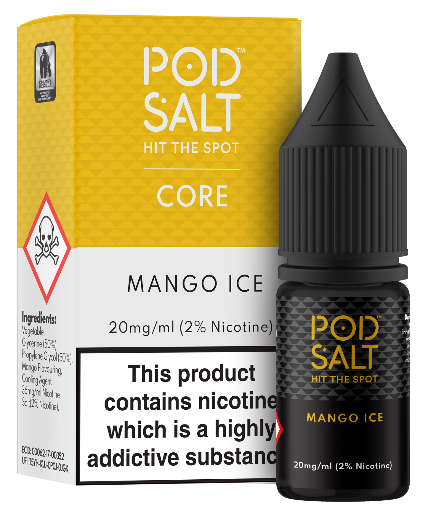 Pod Salt Core Nic Salts