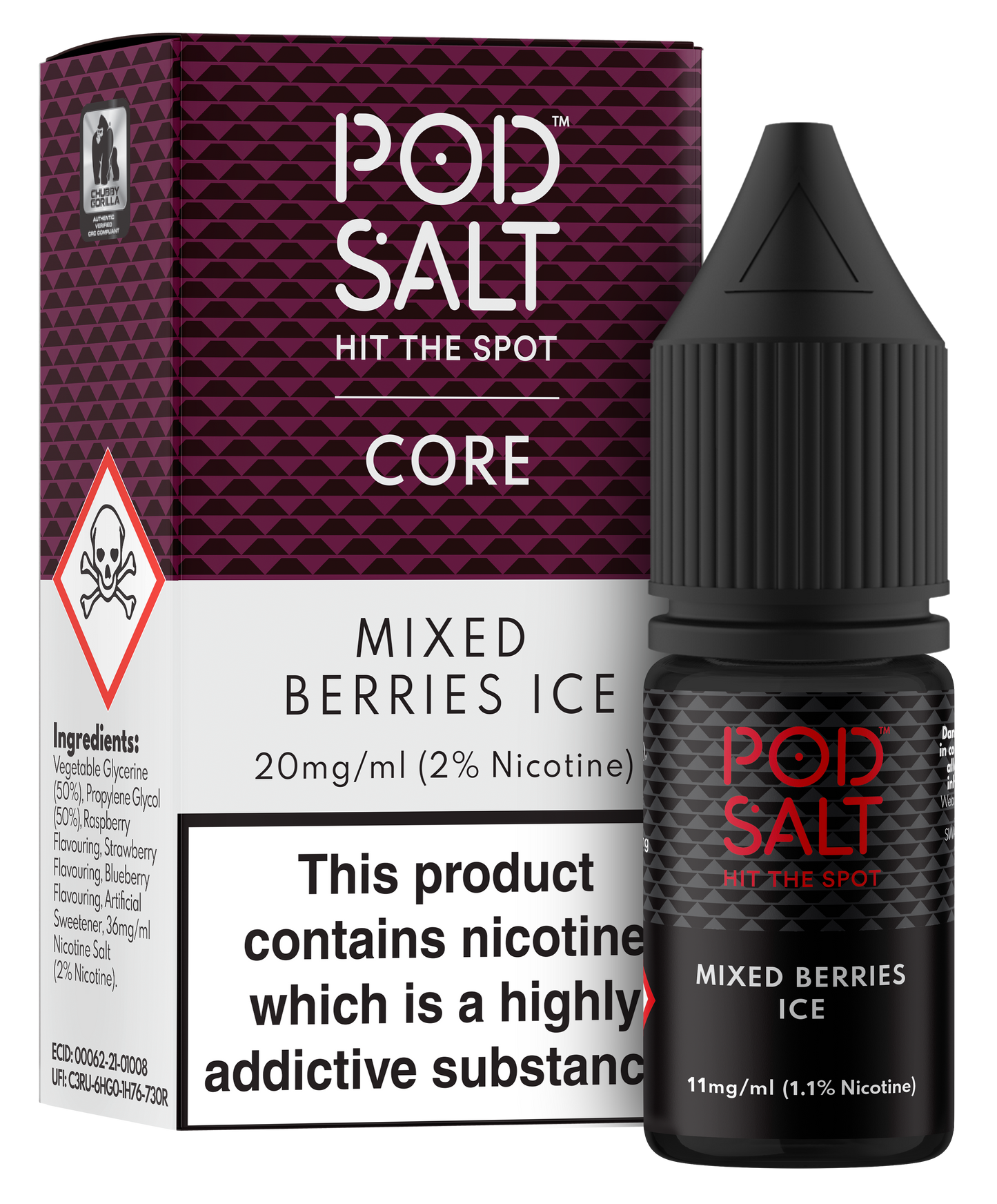 Pod Salt Core Nic Salts