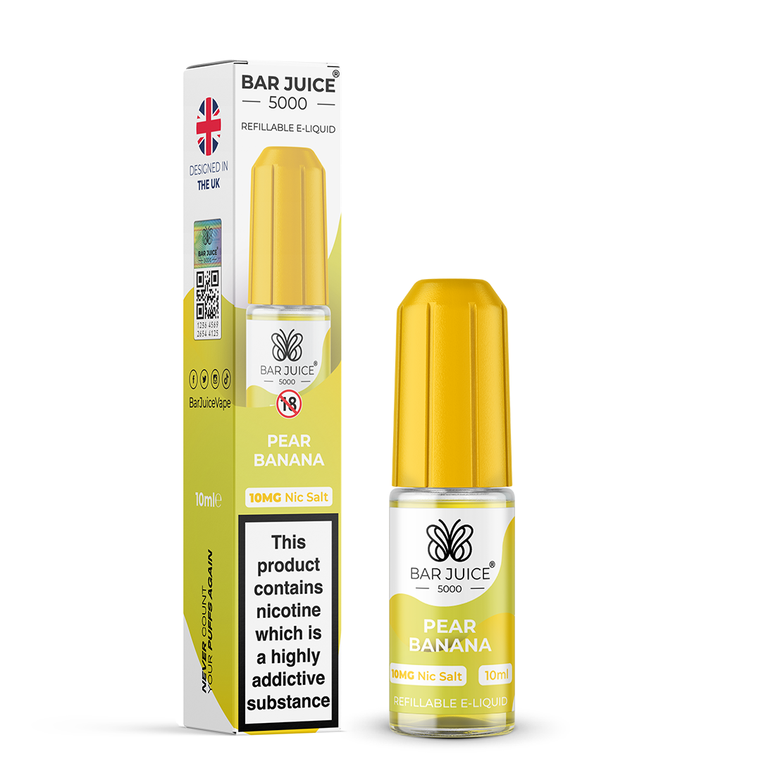 BAR JUICE - 5000 - SALTS (BOX OF 10)