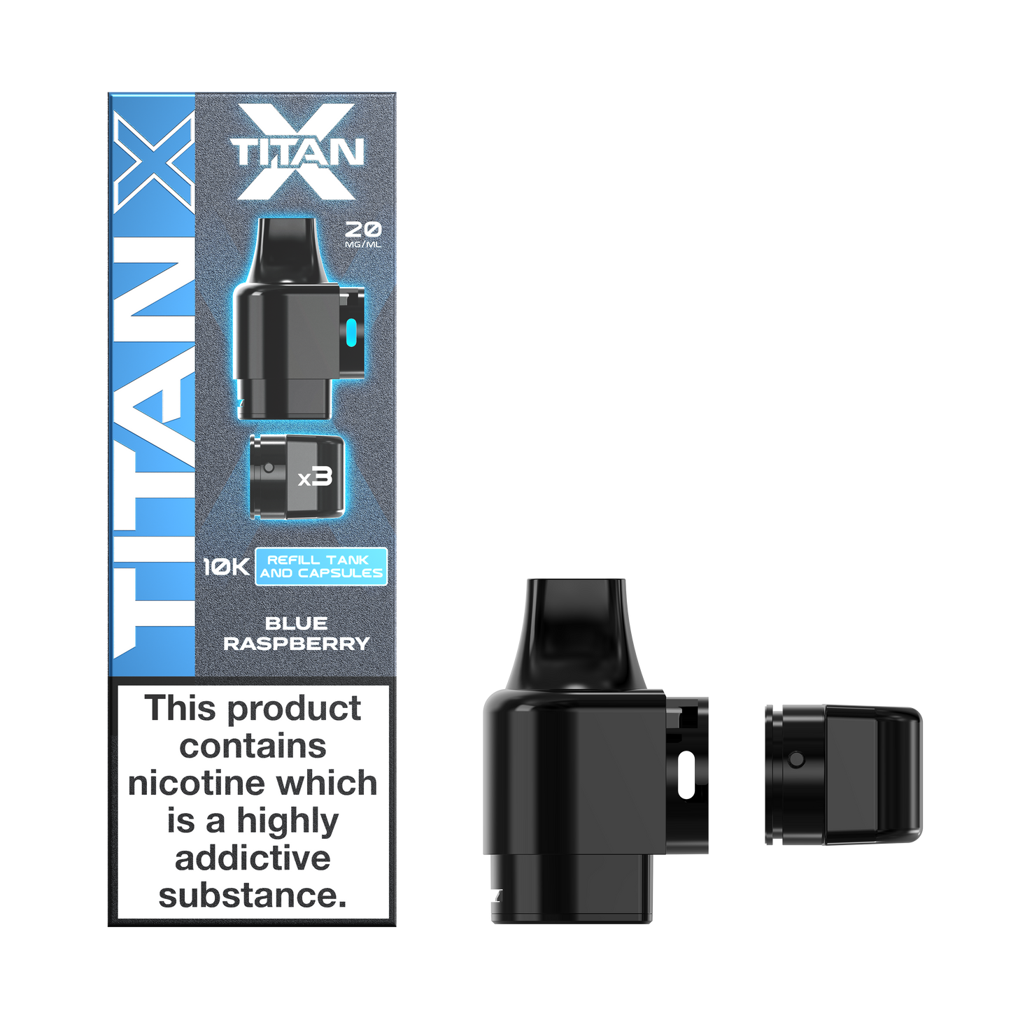 TITAN X - 10K - REFILL PODS (PACK OF 10)