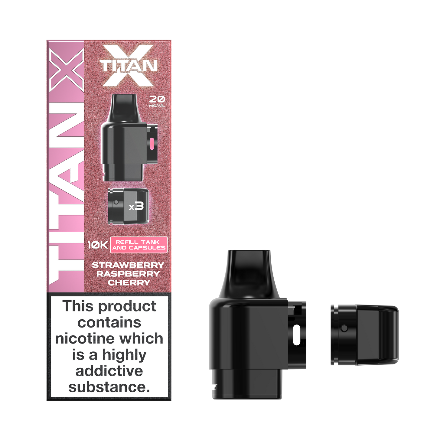 TITAN X - 10K - REFILL PODS (PACK OF 10)