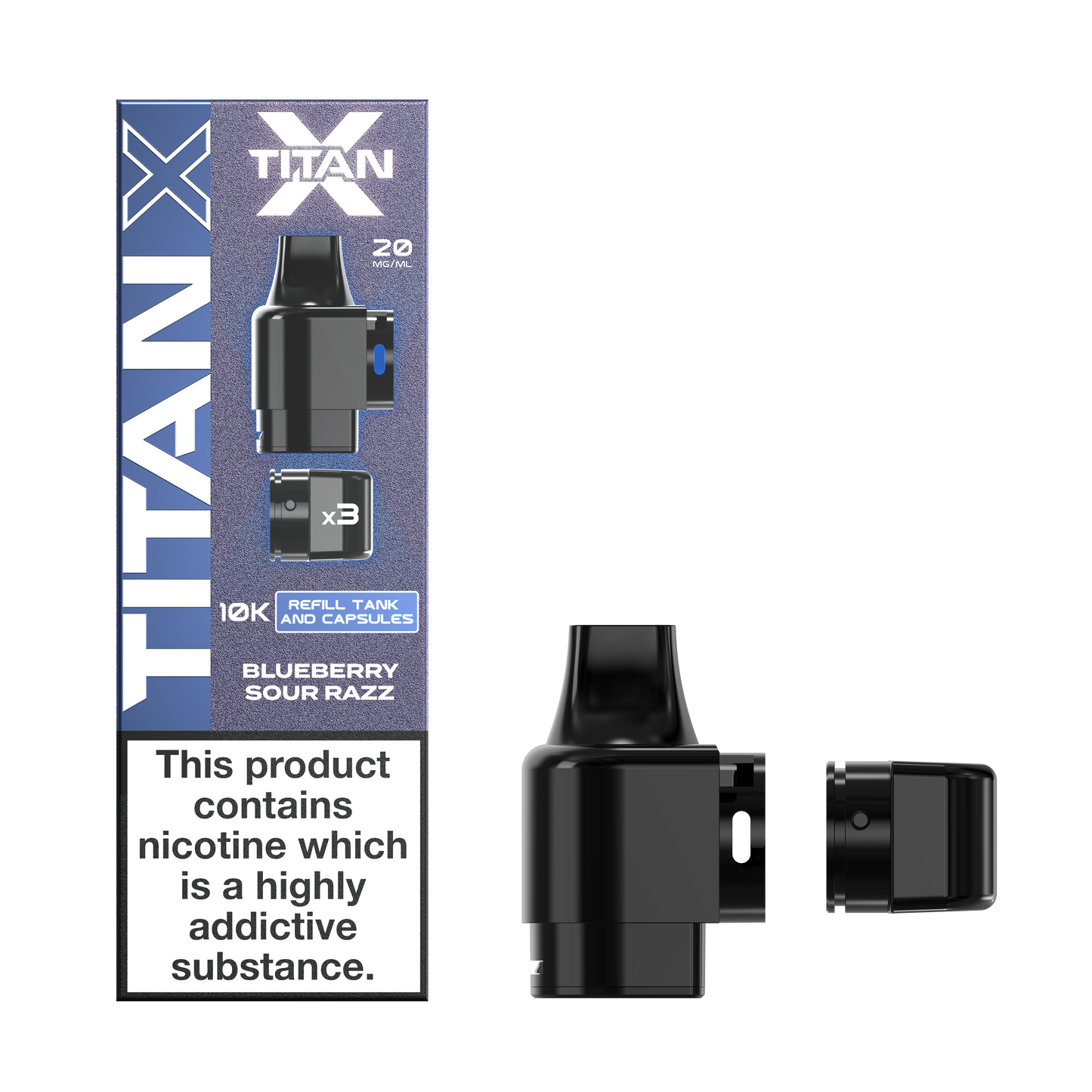 TITAN X - 10K - REFILL PODS (PACK OF 10)