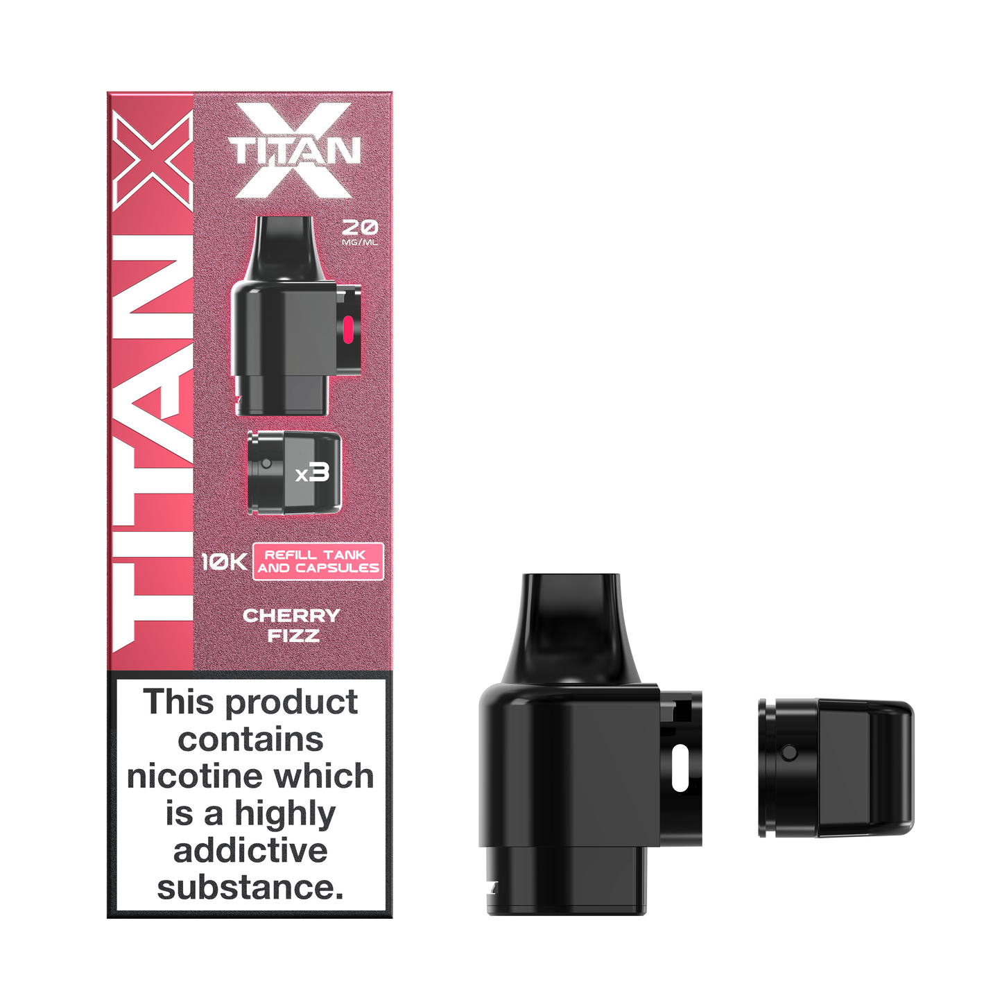 TITAN X - 10K - REFILL PODS (PACK OF 10)