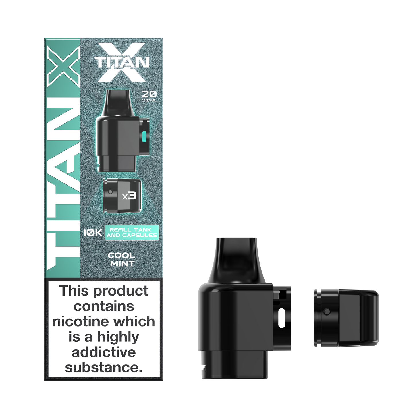 TITAN X - 10K - REFILL PODS (PACK OF 10)