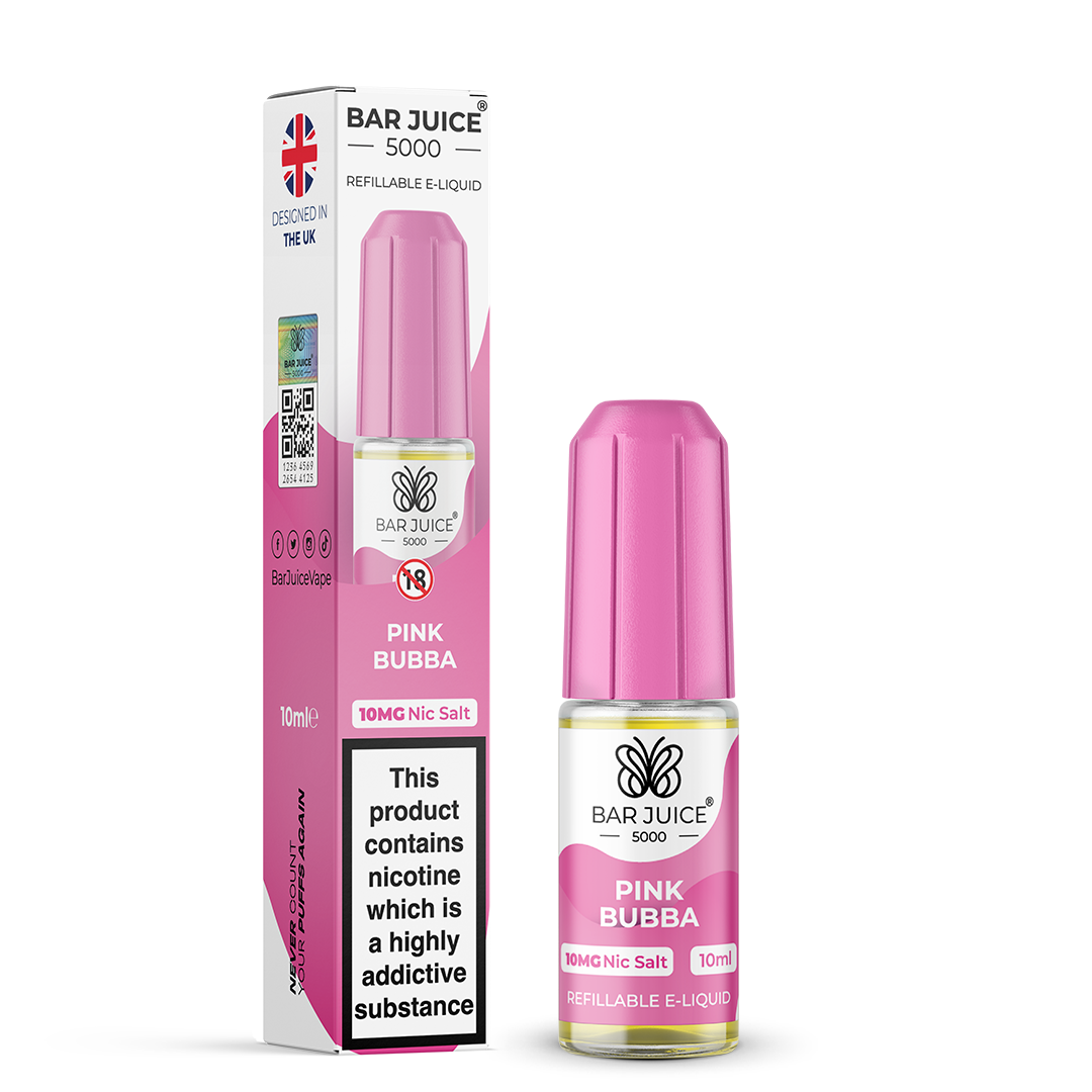 BAR JUICE - 5000 - SALTS (BOX OF 10)