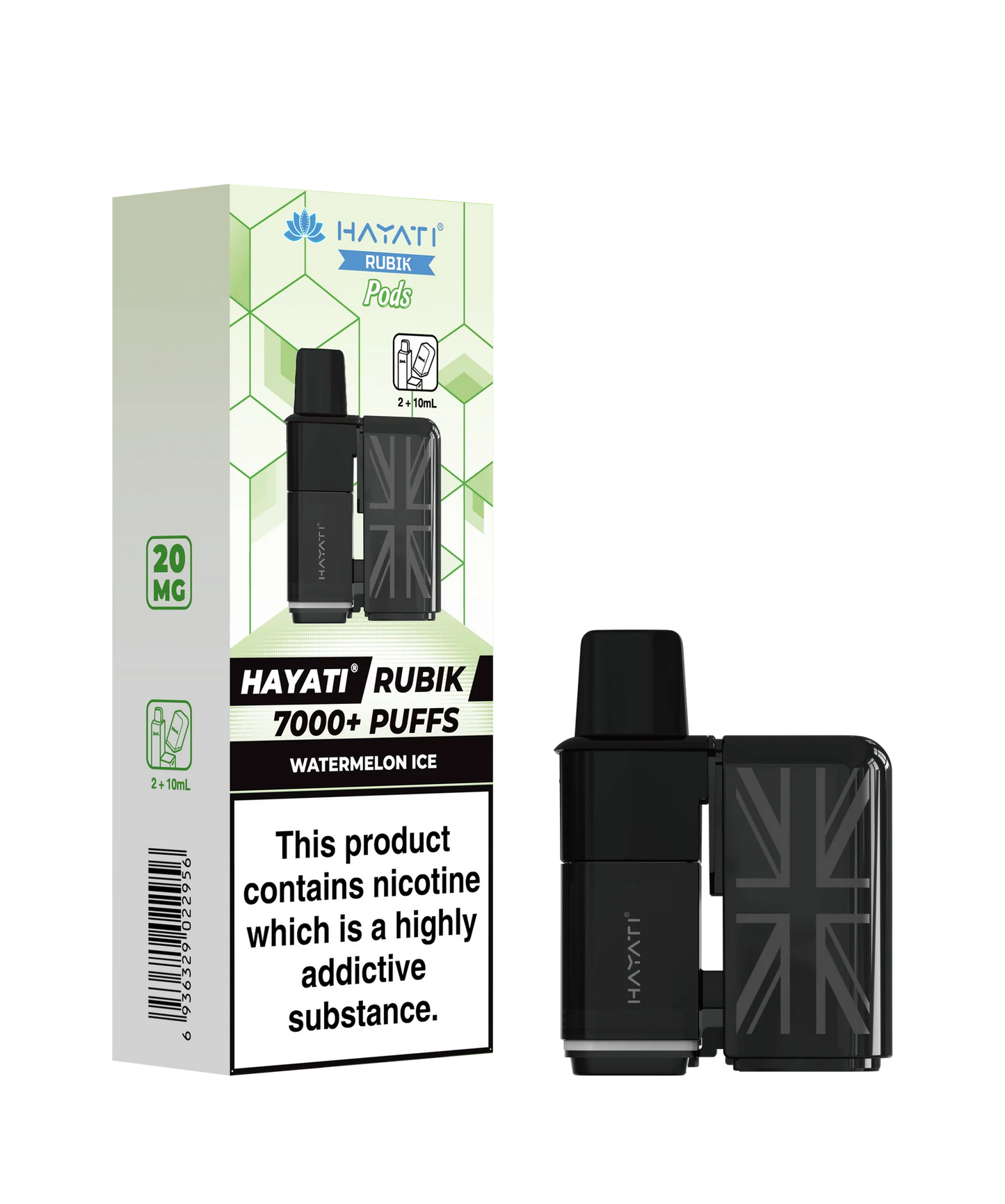 Hayati Rubik 7000+ Prefilled Pods 20mg