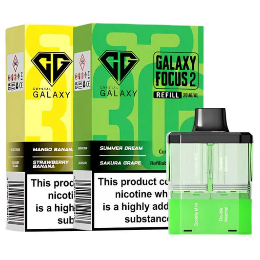 SKE CRYSTAL - GALAXY FOCUS 2 - REFILL PODS
