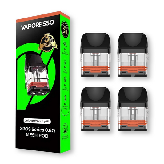 VAPORESSO - XROS COREX 3.0 - PODS (PACK OF 4)