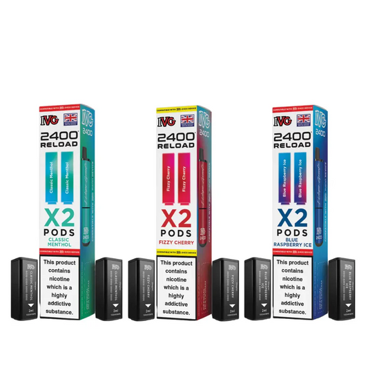 IVG - 2400 2 IN 1 - REFILL PODS