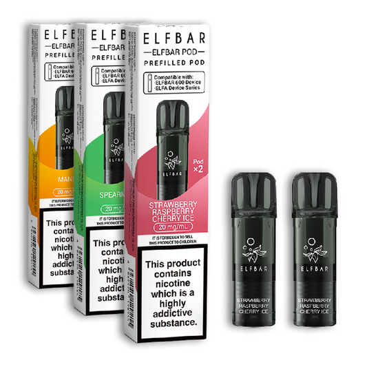 ELFBAR - 600 - REFILL PODS (BOX OF 10)