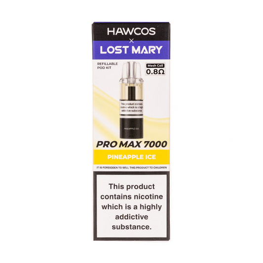HAWCOS x LOST MARY - PRO MAX 7000 - REFILL PODS (BOX OF 5)
