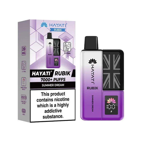 Hayati Rubik 7000 Prefilled Vape Kit