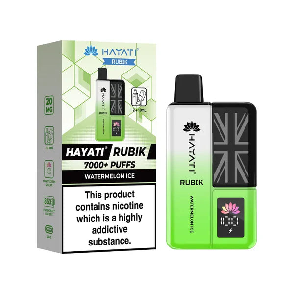 Hayati Rubik 7000 Prefilled Vape Kit