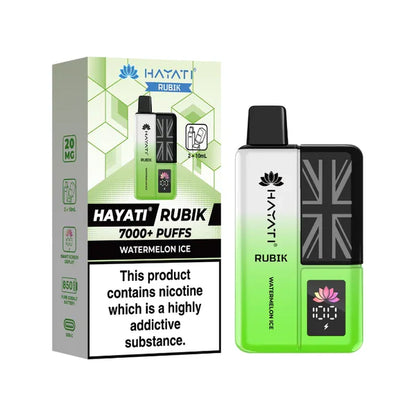 Hayati Rubik 7000 Prefilled Vape Kit