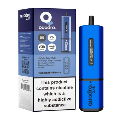 Quadro 2400 Puff Disposable Vape